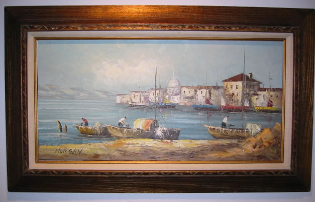 Alfred George Morgan signature - Identify Artist Signatures